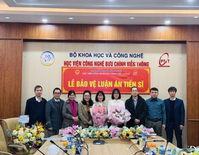 Nghiên cứu sinh Nguyễn Thu Hoài bảo vệ thành công luận án tiến sĩ cấp Học viện