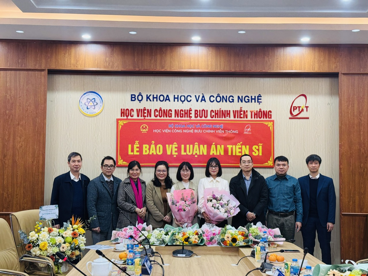 Nghiên cứu sinh Nguyễn Thu Hoài bảo vệ thành công luận án tiến sĩ cấp Học viện