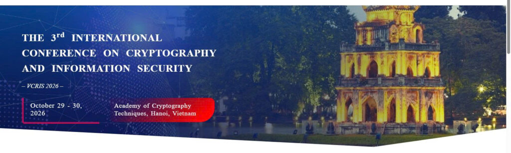 THÔNG BÁO MỜI VIẾT BÀI THAM DỰ HỘI THẢO KHOA HỌC QUỐC TẾ VCRIS 2026