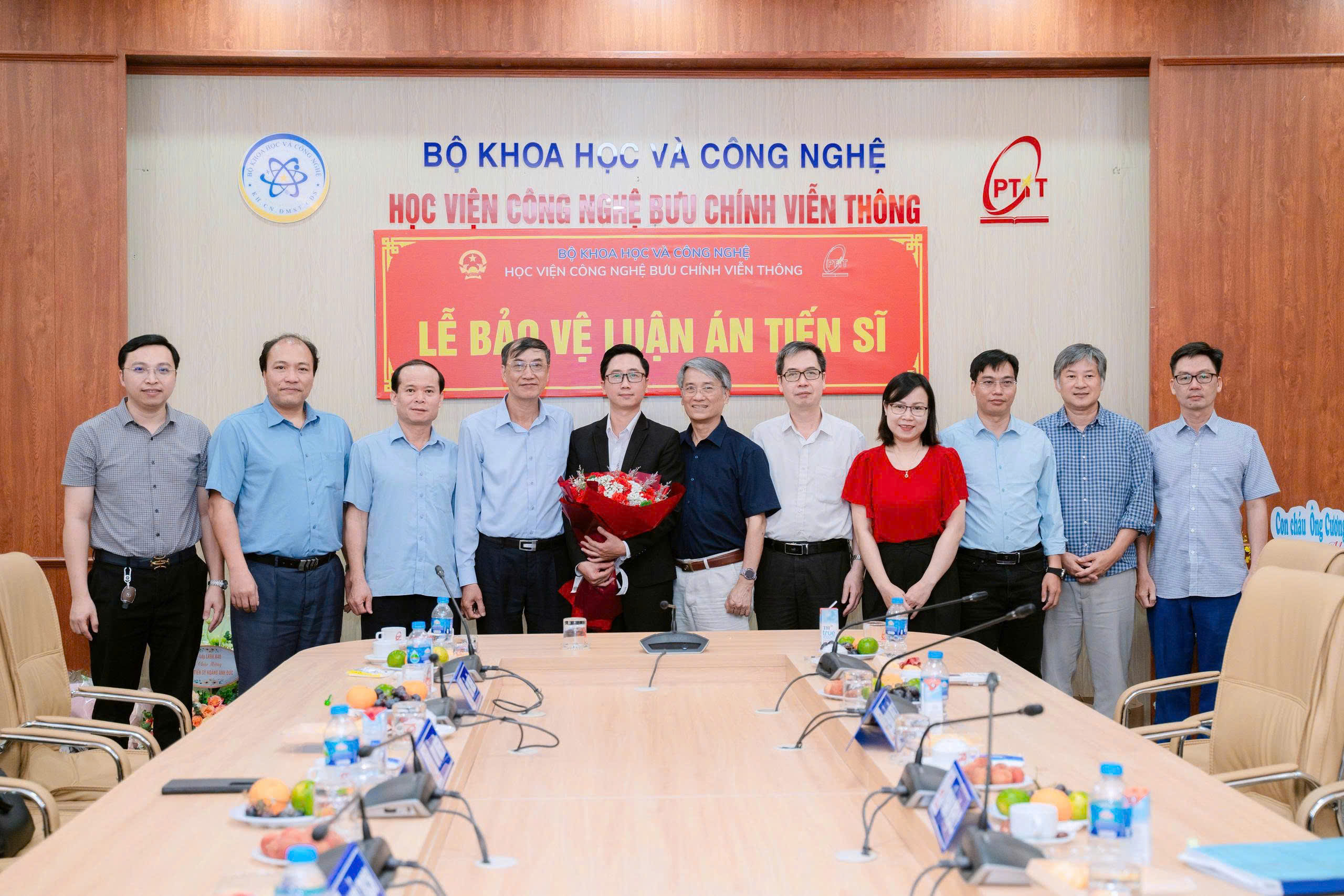 Nghiên cứu sinh Hoàng Anh Đức bảo vệ thành công luận án tiến sĩ cấp Học viện